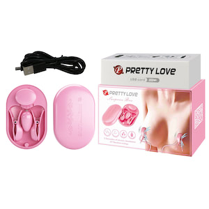 Estimulador para mamilos com controle de formato de box - PRETTY LOVE