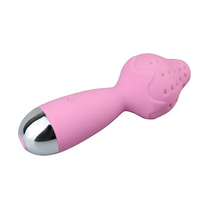 Mini Varinha Mágica em formato de morango com 10 modos de vibração - YOUVIBE