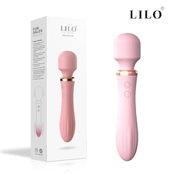 Vibrador com dupla estimulação com 10 modos de vibração - LILO