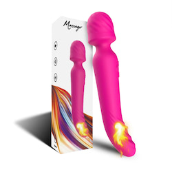 Vibrador duplo Varinha Magica com 9 modos de vibração - USK