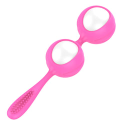 Bolas Ben-Wa para Pompoar em silicone cirúrgico e ABS - VIPMIX