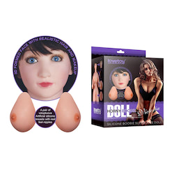 Boneca do amor inflável realista - Silicone Boobie Super Love Doll - LOVETOY