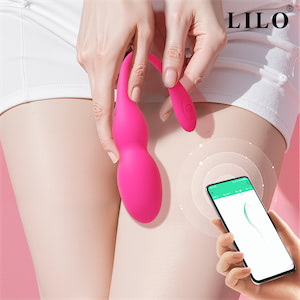 Bullet Recarregável com 9 modos de vibração e com Controle Remoto via APP - Silicone Líquido - LILO