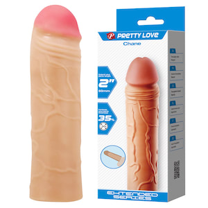 Capa Peniana com Extensor Pênis - Chane - PRETTY LOVE