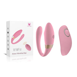 Vibrador de luxo para casais com pontas duplas e hastes flexisiveis - YOUVIBE