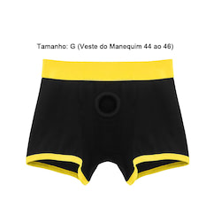 Cueca Boxer Horny Strapon Shorts Tamanho G - LOVETOY