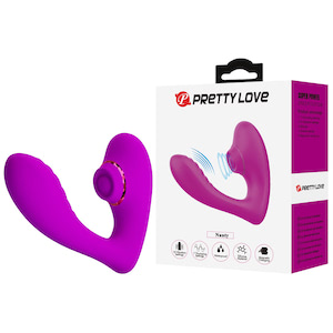 Estimulador de clitóris com penetração - Nuty - PRETTY LOVE