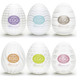 Egg Masturbador Masculino no Atacado Kit com 6 Unidades - Magical Kiss - MAGICAL KISS