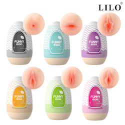 FUNNY EGG em Cyberskin - kit com 6 Modelos - LILO