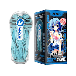 Masturbador masculino em formato de lanterna,que além de ter um toque super agradável - MAIG