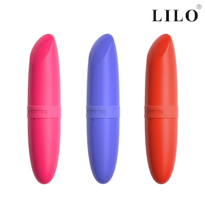 Mini vibrador em formato de batom com uma única vibração - LILO