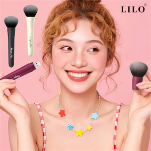 Vibrador Recarregável em Formato de Pincel com 10 Modos de Vibração - Magic Pen - LILO