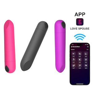 Bullet Wireless com 10 modos de vibração e com Controle Via App - YOUVIBE