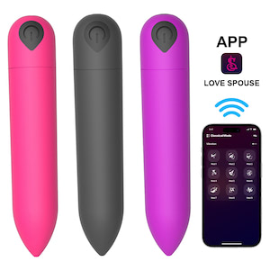 Bullet Wireless com 10 modos de vibração e com Controle Via App - YOUVIBE