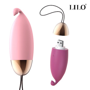 Cápsula vibrátoria, com uma ponta em sua parte superior para estimulo preciso na região do clitóris, possui 10 modos de vibração - LILO