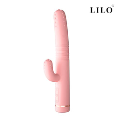Vibrador de ponto G e clitóris com vai e vem em formato de Cacto - LILO