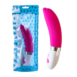 Vibrador de ponto G em formato de golfinho com 15 modos de vibração e  3 intensidades - YOUVIBE