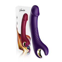 Vibrador ponto G com 8 modos de vibração e 8 modos de rotação - USK