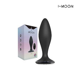 Plug Anal em silicone com 10 Modos de Vibração e Controle Remoto sem Fio - I-MOON