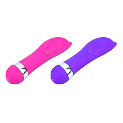 Vibrador em ABS, com formato de golfinho - YOUVIBE