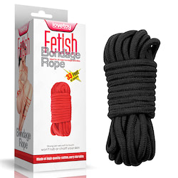 Corda de servidão de fetiche de 10 metors - Fetish Bondage Rope - LOVETOY