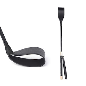 Chibata de Luxo em Couro Sintético (PU) - Tamanho 44x3,6 cm - YOUVIBE
