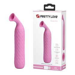 Mini estimulador feminino com 12 modos de sucção - PRETTY LOVE