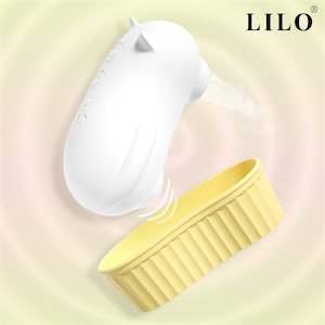 Estimulador de Clitóris e Vibrador Eem Formato De Gato Com Case - LILO