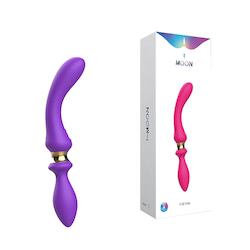 Vibrador de dupla penetração com 7 modos de vibração e dois lados - I-MOON