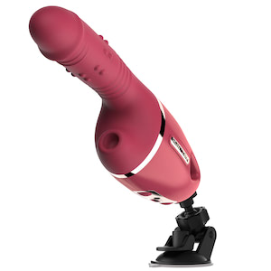 Máquina do Sexo com 10 Modos de Vai e Vem e Vibração,Estimulador Clitoriano com 10 modos de pulsação - YOUVIBE